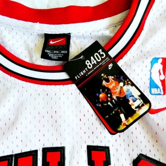 Rare Michael Jordan Nike Flight 8403 Chicago Bulls Jersey New With Tags XXL - Picture 4 of 10